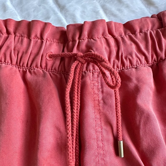 Loft Coral Drawstring Waist Shorts - Small - NWOT Never Worn - Picture 4 of 10